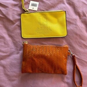 Yellow and Orange Clutch Set
